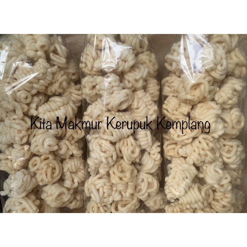 

Kerupuk Palembang Sanggul Keong Ikan Tenggiri Super / Ciput / Mini / Kecil (250gr)