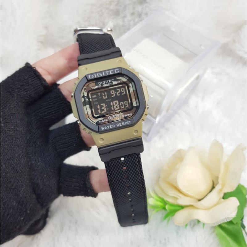 Jam Tangan Pria Digitec Digital DG-6034T Original