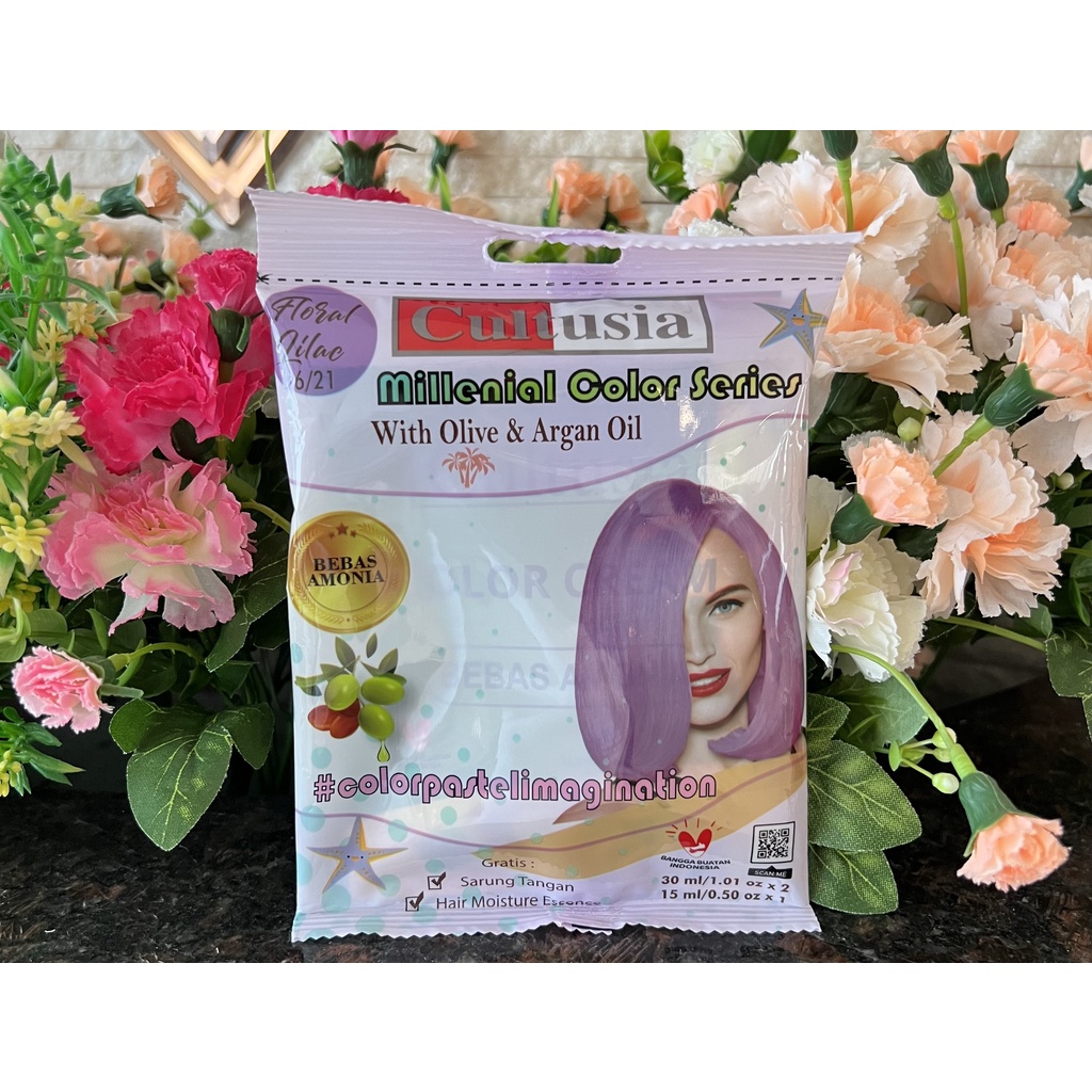 MILLENIAL HAIR  COLOR SERIES FLORAL ZILAC6/21