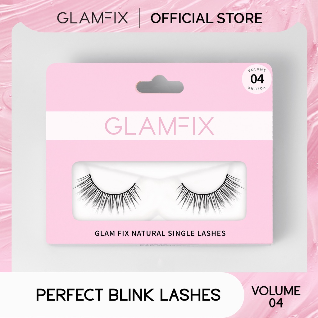 GLAMFIX Perfect Blink Lashes Bulu Mata Volume _ Bulu Mata Palsu | GLAM FIX Alat Kecantikan Makeup by YOU ORIGINAL