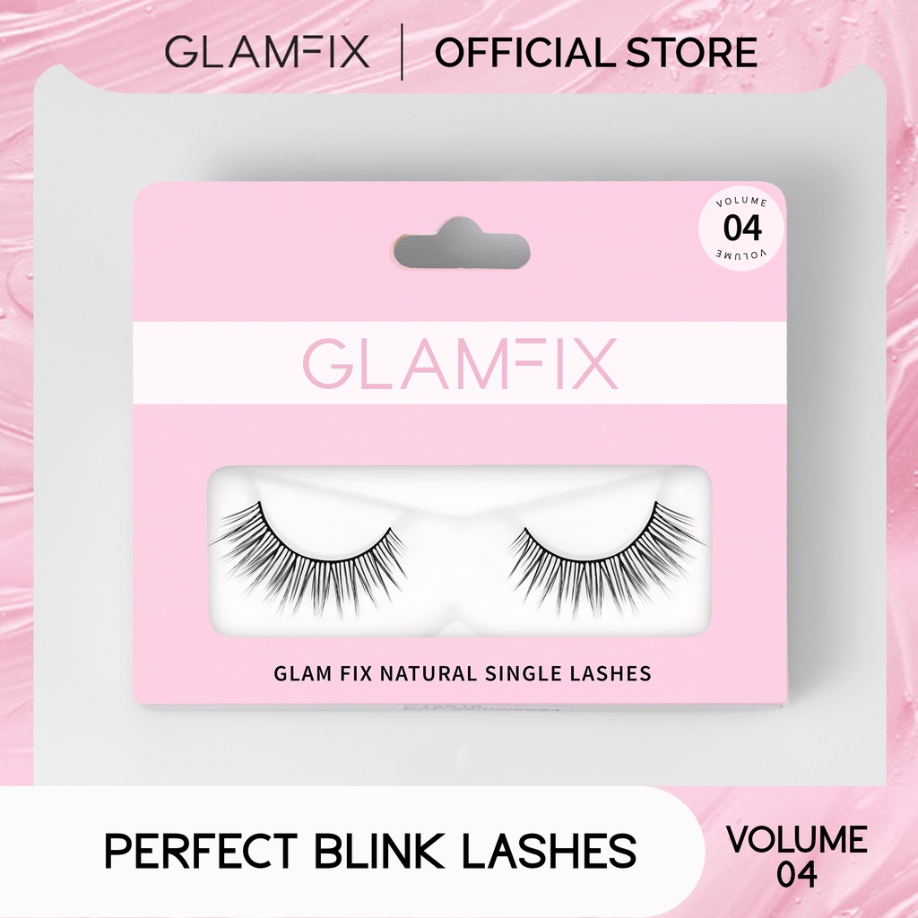 GLAMFIX Perfect Blink Lashes Bulu Mata Volume _ Bulu Mata Palsu | GLAM FIX Alat Kecantikan Makeup by YOU ORIGINAL