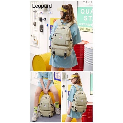 tas ransel wanita korea tas sekolah anak tas simple polos elegant ransel wanita backpack wanita polos