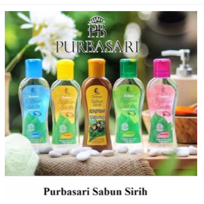 Purbasari Sabun Sirih 125 ml / 60ml