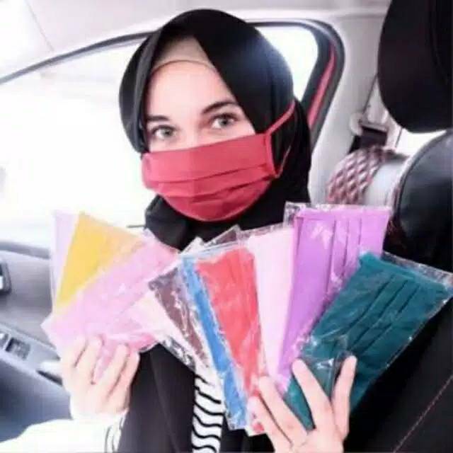 MASKER KAIN POLOS QUALITY TERMURAH