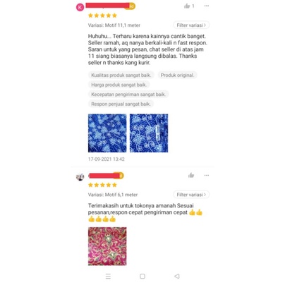 Batik Cemani, Kain Batik katun ,  Batik Seragam Sd, Batik Seragam SMP, Permeter-5