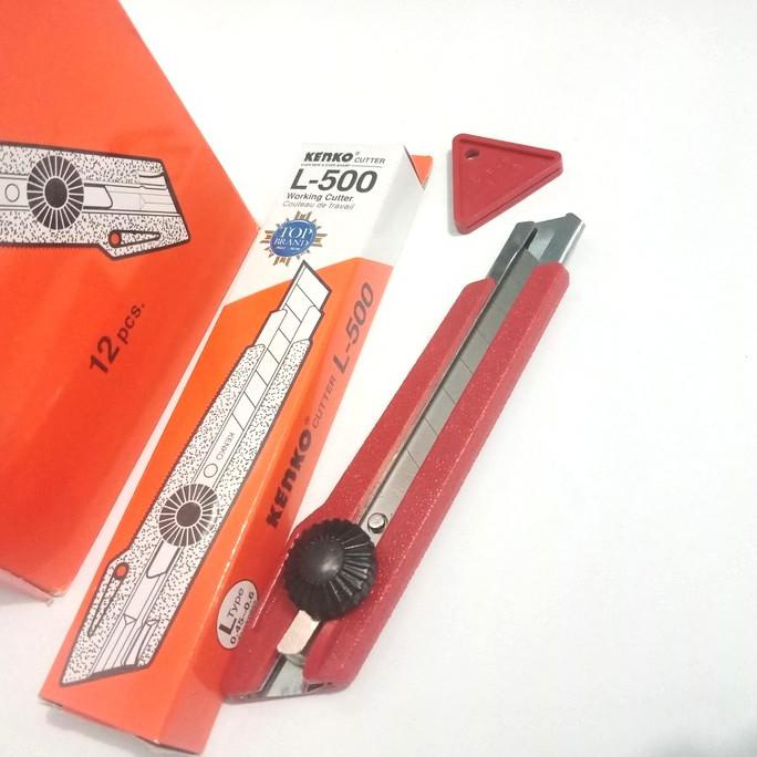 

Unik Cutter Kenko L-500/#Pisau Cutter Besar Bergaransi