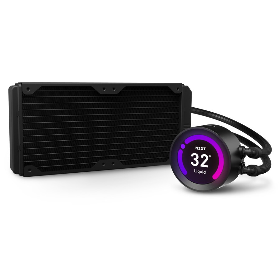 NZXT KRAKEN Z53 240mm AIO CPU Liquid Cooler LCD Display (NON RGB FAN)