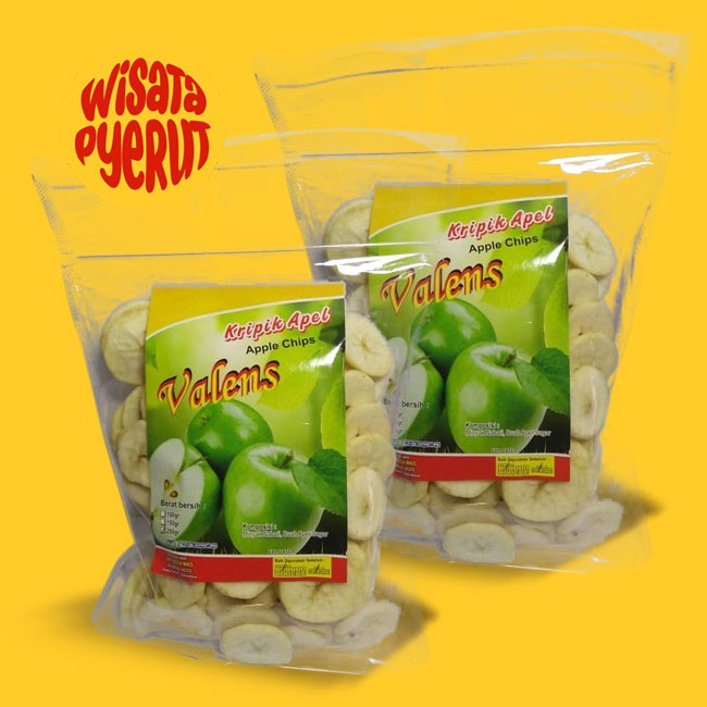 

KERIPIK APEL VALENS 250 GR