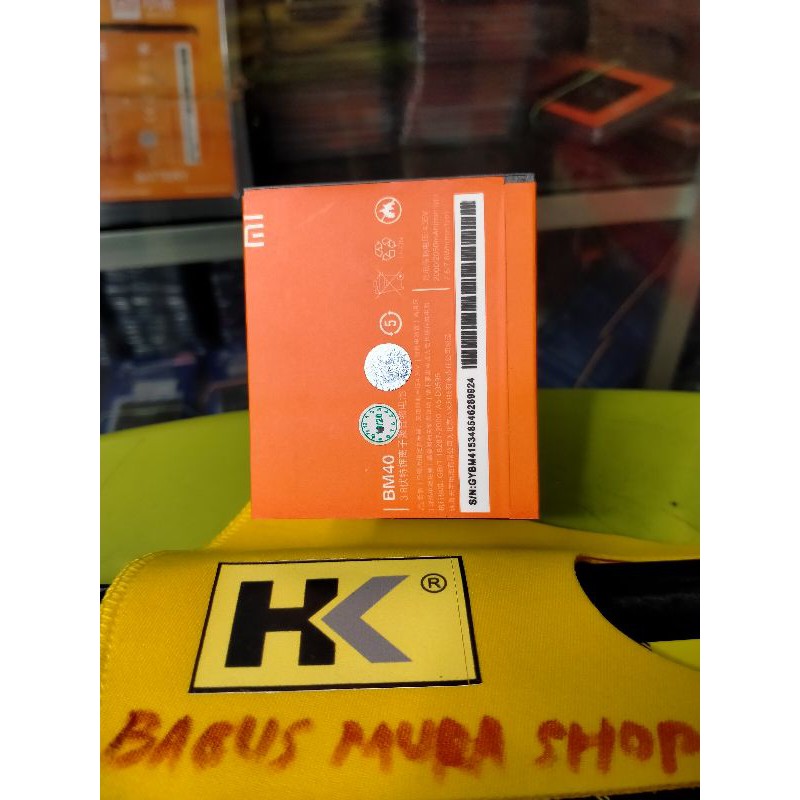 BATERAI BATTERY BATRE HP XIAOMI MI2A BM40 BATRAI HANDPHONE XIOMI MI 2A BM-40 ORIGINAL