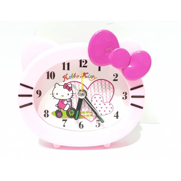 Jual Hello Kitty Jam Weker Alarm Clock Anak Perempuan Tipe I Limited