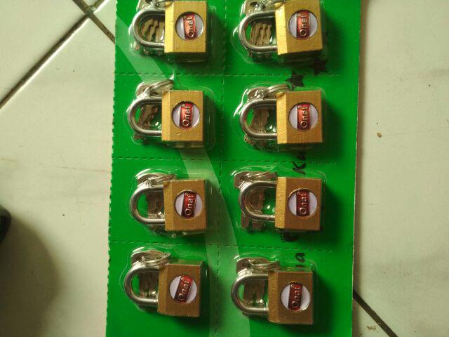 Gembok Kuningan 25mm