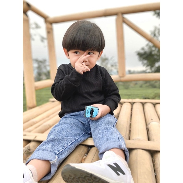 Sweater Crewneck Anak Unisex Baju Anak Lengan Panjang