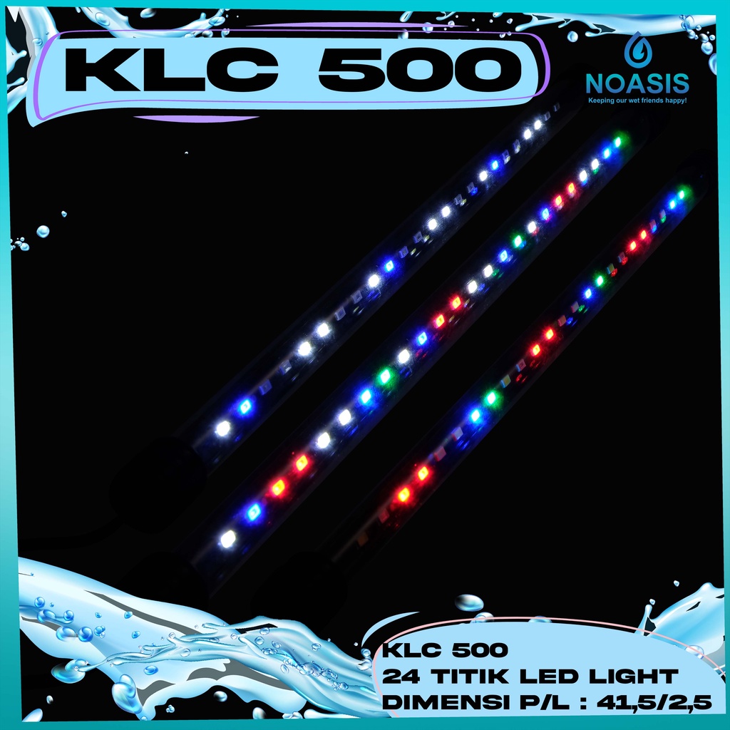 LAMPU LED AQUARIUM KIYOSAKI KLC 500 AQUASCAPE 10 WATT 3 IN 1