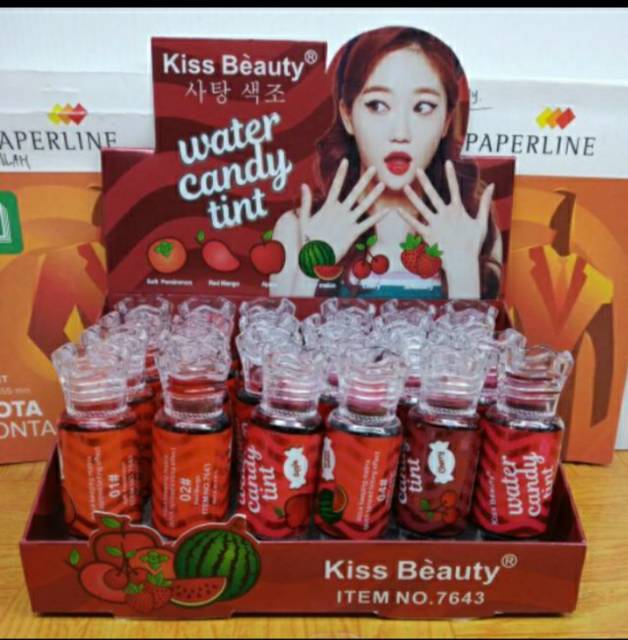 LIPTINT WATER CANDY KISS BEAUTY 6PCS