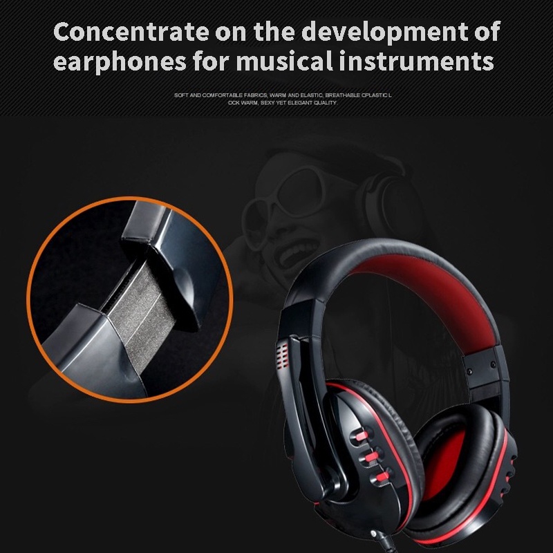 COD Gaming Headset wire Control LED Light Headphone Gaming X5 / X14/ X22 PRO / Headset Gaming + Microphone