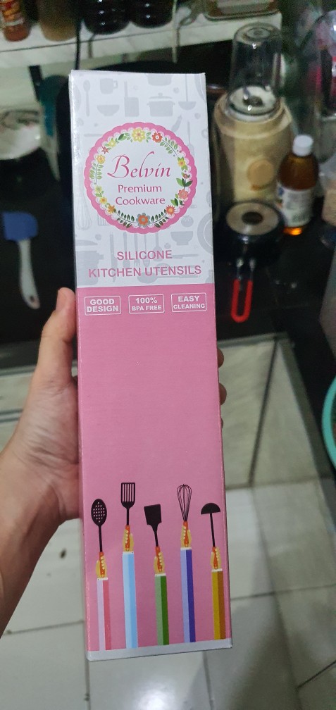 Baking Utensil Set Bbq Set Spatula Sutil Capitan Set Alat Masak Silicone Silikon Food Grade