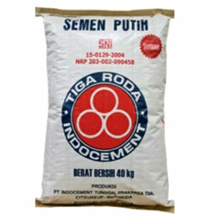 Semen Putih 3 Roda Kiloan Harga Per 1 Kilogram