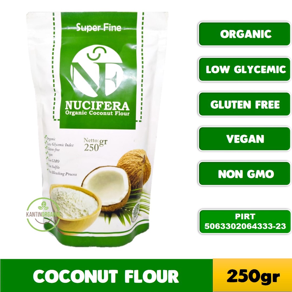 

Organic Coconut Flour Nucifera 250gr