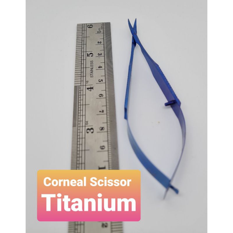 

corneal scissor titanium
