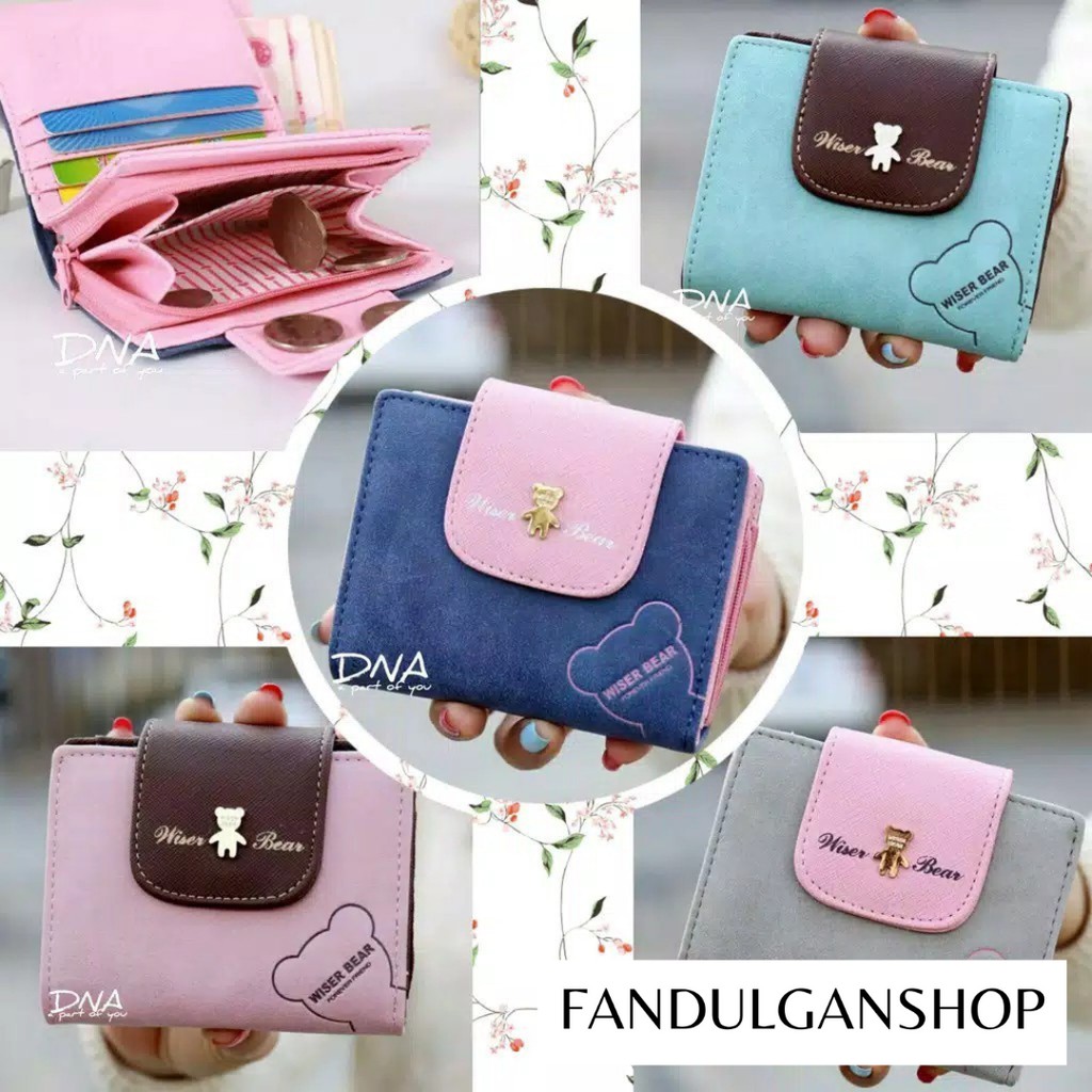 PROMO 7.7 - DOMPET LIPAT WANITA MODEL KOREAN STYLE TERBARU / DOMPET ANAK UNTUK TRAVELING, NONGKRONG | DOMPET LIPAT FEMALE/WANITA TERBARU DAN TERLARIS KODE A1319D | DOMPET KOREAN STYLE