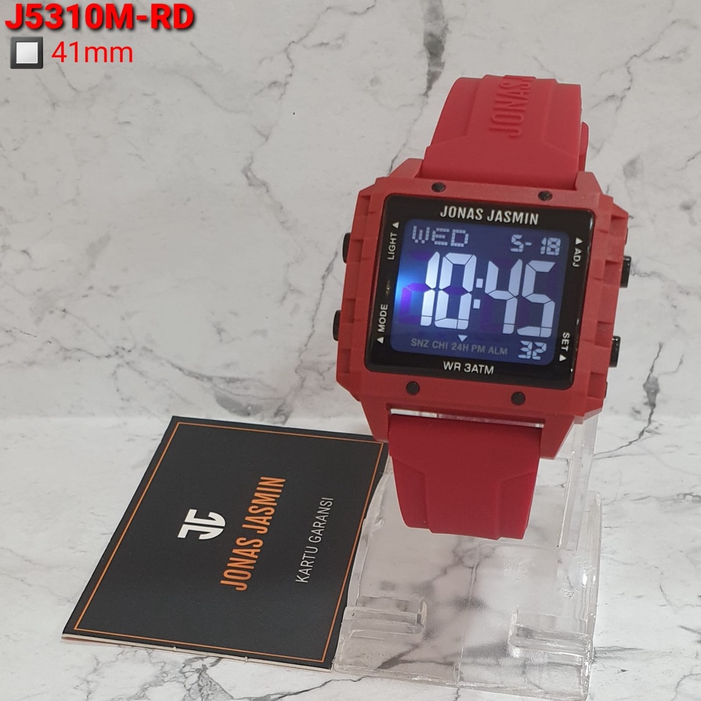 JAM TANGAN PRIA JONAS JASMIN JJ-5310M J5310M JJ5310M ORIGINAL ANTI AIR