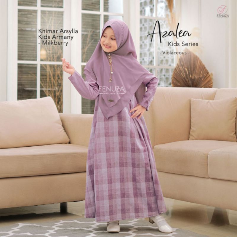 sarimbit azalea kids dress fenuza