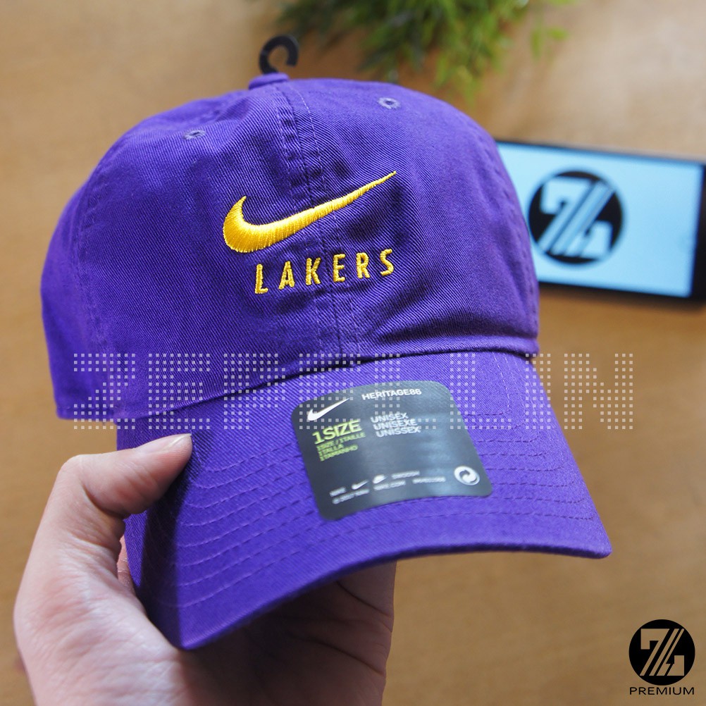 lakers nike heritage 86 hat
