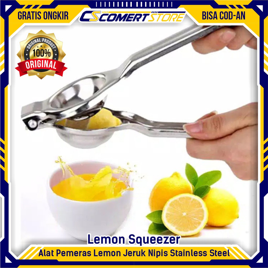 Alat Memeras Jeruk Stainless Steel | Alat Pemeras Jeruk Nipis, Jeruk, Lemon | Alat Peras Jeruk Nipis