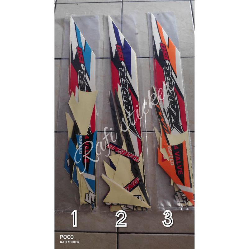 striping satria f /cbu/ckd raider