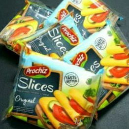 

keju slice prochiz isi 10, prochiz biru keju slice, keju burger, 170 gr