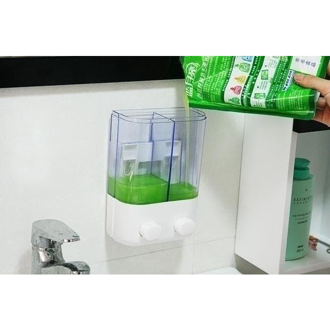 Tempat Sabun Cair Dispenser Touch Soap Hotel Wastafel Kamar Mandi 2 U