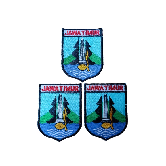 BADGE KWARDA JAWA TIMUR / BORDIR JAWA TIMUR