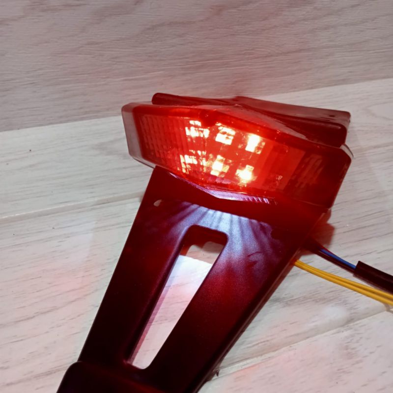 SLEBOR LAMPU BELAKANG KLX DAN LAMPU STOP LED