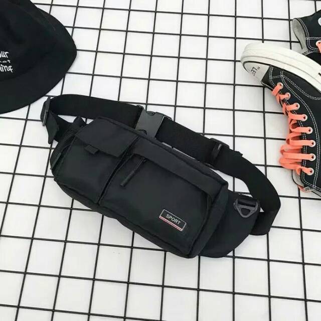 Tas Selempang Keren Sport | Sling Bag import | Tas Pinggang Pria Berkualitas