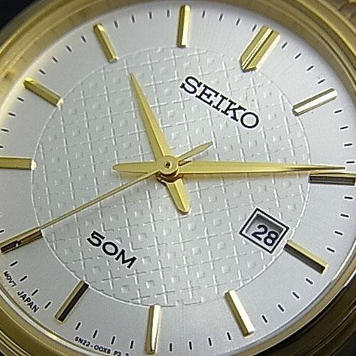 Seiko Ladies SUR744P1 Gold Plated Stainless | Jam Wanita SUR744