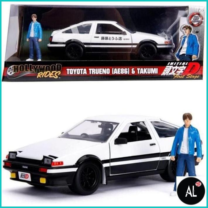 Al Jada 1/24 Toyota Trueno Ae86 & Takumi Initial D