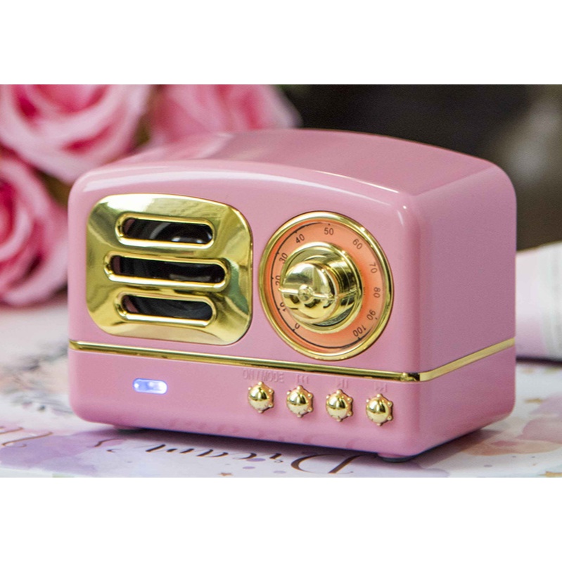 Speaker Bluetooth Vintage Retro Mini travelling size Classic vintage style Elegant &amp; Exquisite Cute Compact size very suitable for traveling Baru Retro Mini Speaker Nostalgia Hadiah Kreatif Hadiah Outdoor Portabel Kartu Subwoofer Bluetooth Audio