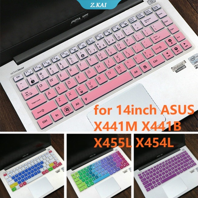 Case Pelindung Keyboard Bahan Silikon Tahan Air Dan Debu Untuk Laptop ASUS X441 E402 X455L X454L X453M X441N X441M 14