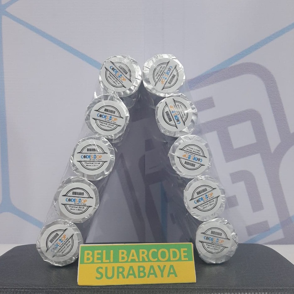 PRINTER BLUETOOTH PLUS KERTAS STRUK THERMAL UNTUK USAHA RETAIL (UMKM)
