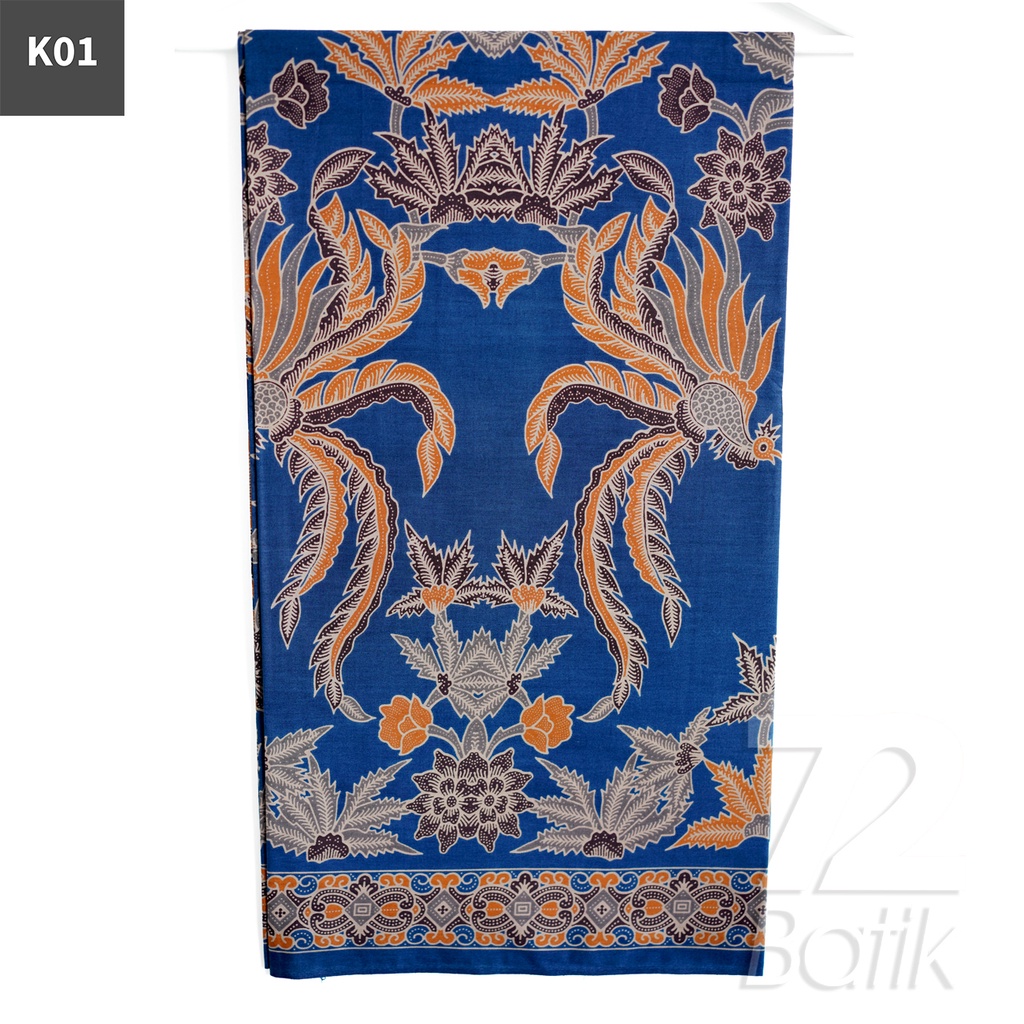 KAIN BATIK PREMIUM Bahan Katun Motif Peksi Asmoro Warna Coklat 722177 Cap 72 Jarik Jarit Samping Kebat Panjang Batik Katun Modern Premium Bahan Seragam Batik Pernikahan Kantor Keluarga Murah Kamen Jadi Batik Bali Lembaran