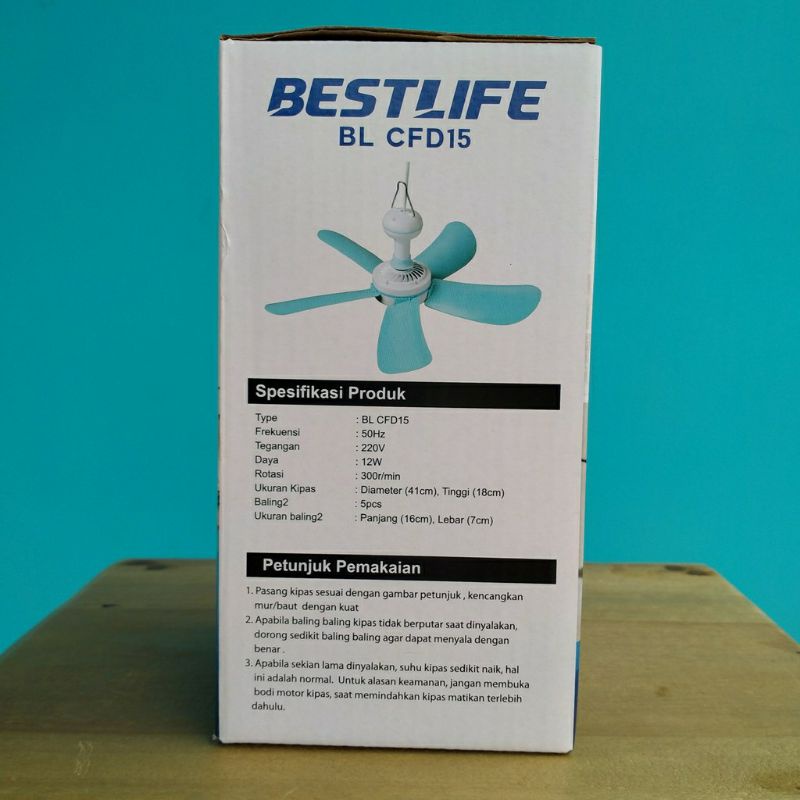 Kipas Angin , JEPIT , Gantung   32 Watt , Kipas  Ceiling Fan , Kipas Flafon , Bestlife