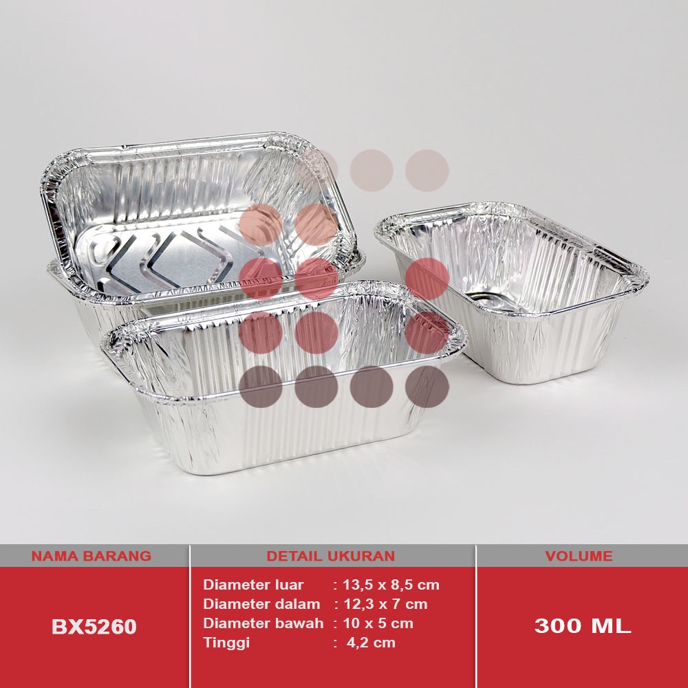 alumunium foil cup BX5260