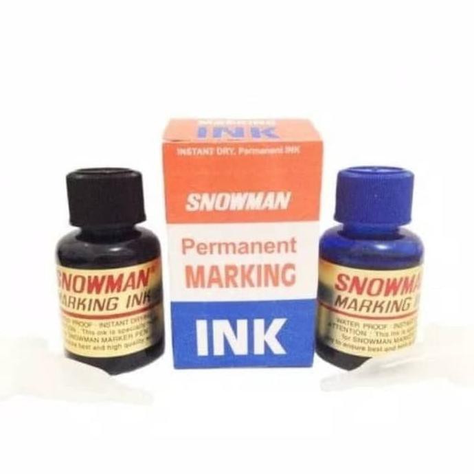 

Baru Tinta Refil Snowman Spidol Permanent Ori