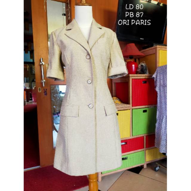 Outer butik premium import formal baju korea jepang bangkok blazer wool paris minimalis fashion