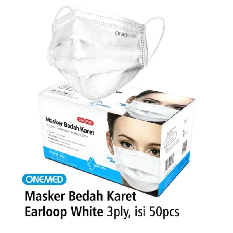 Masker Onemed 3 ply non medis Murah