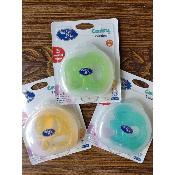 Baby Safe Cooling Teether with case / babySafe mainan gigitan bayi with purified water