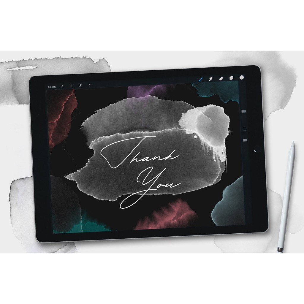 Procreate Brush - Watercolor Memories Procreate Stamps Aesthetic Brushes