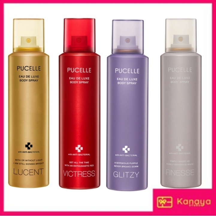 PUCELLE Eau De Luxe BODY SPRAY  150ML /PARFUM PUCELLE ( KALENG )