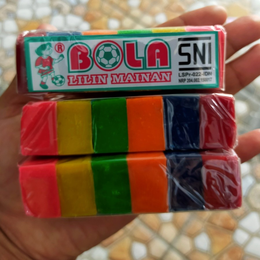 BOLA LILIN mainan - mainan anak plastisin