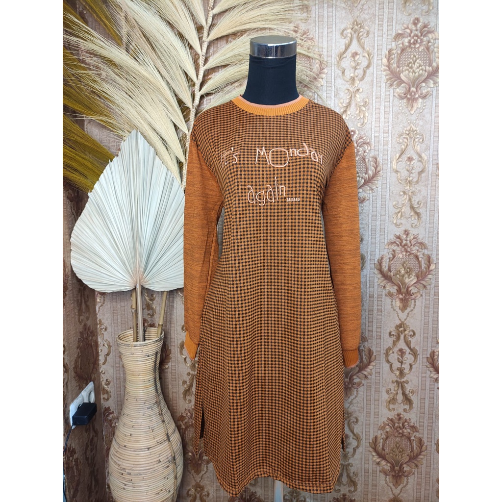 [ Nitaranz ] Tunik Rajut Premium Wanita | Atasan wanita | Dress knit | Top rajut Import